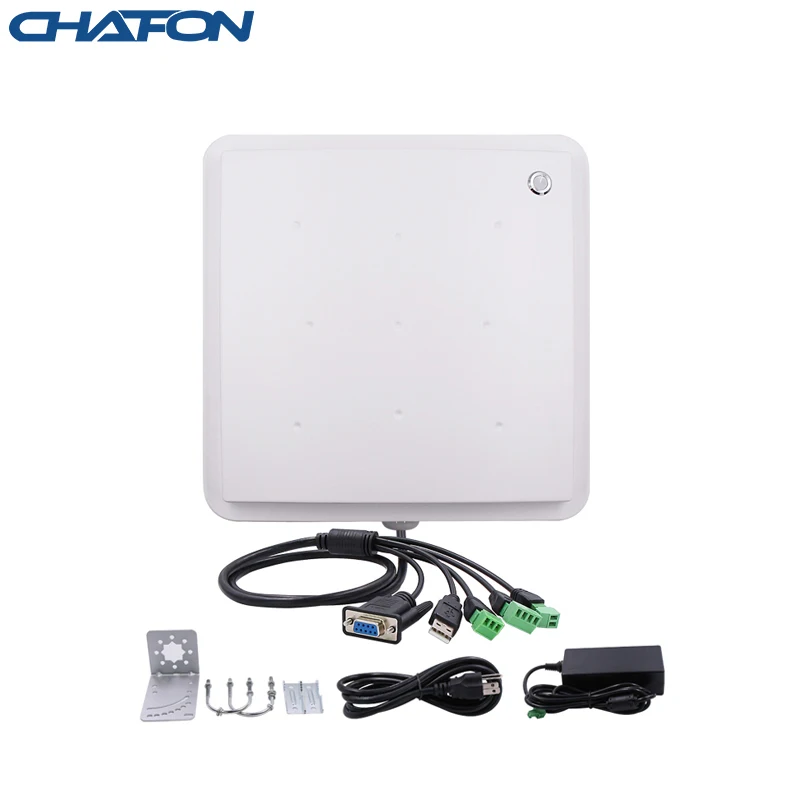 CHAFON 8 м средний диапазон uhf rfid встроенный ридер IP66 RS232 WG26 USB реле Поддержка прошивки