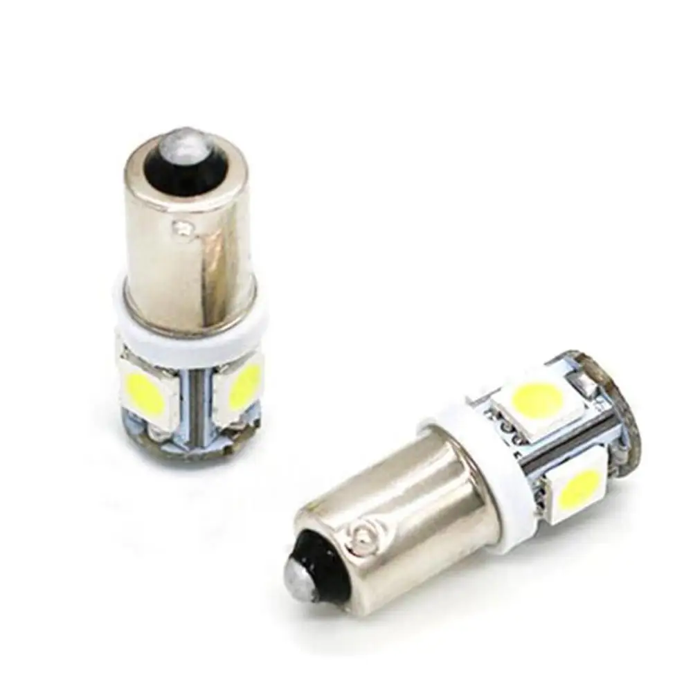 HiMISS Авто сигнальная Поворотная лампа светильник для BA9S T4W 5050 5smd светодиодный потолочный светильник