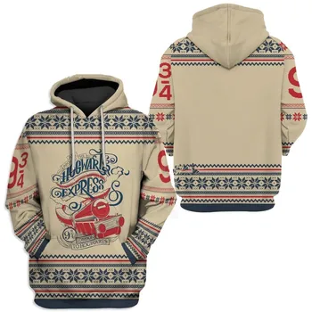 

Liumaohua movie Christmas train EXPRESS 3d hoodies/shirt/Sweatshirt Winter autumn funny payty cosplay streetwear tops