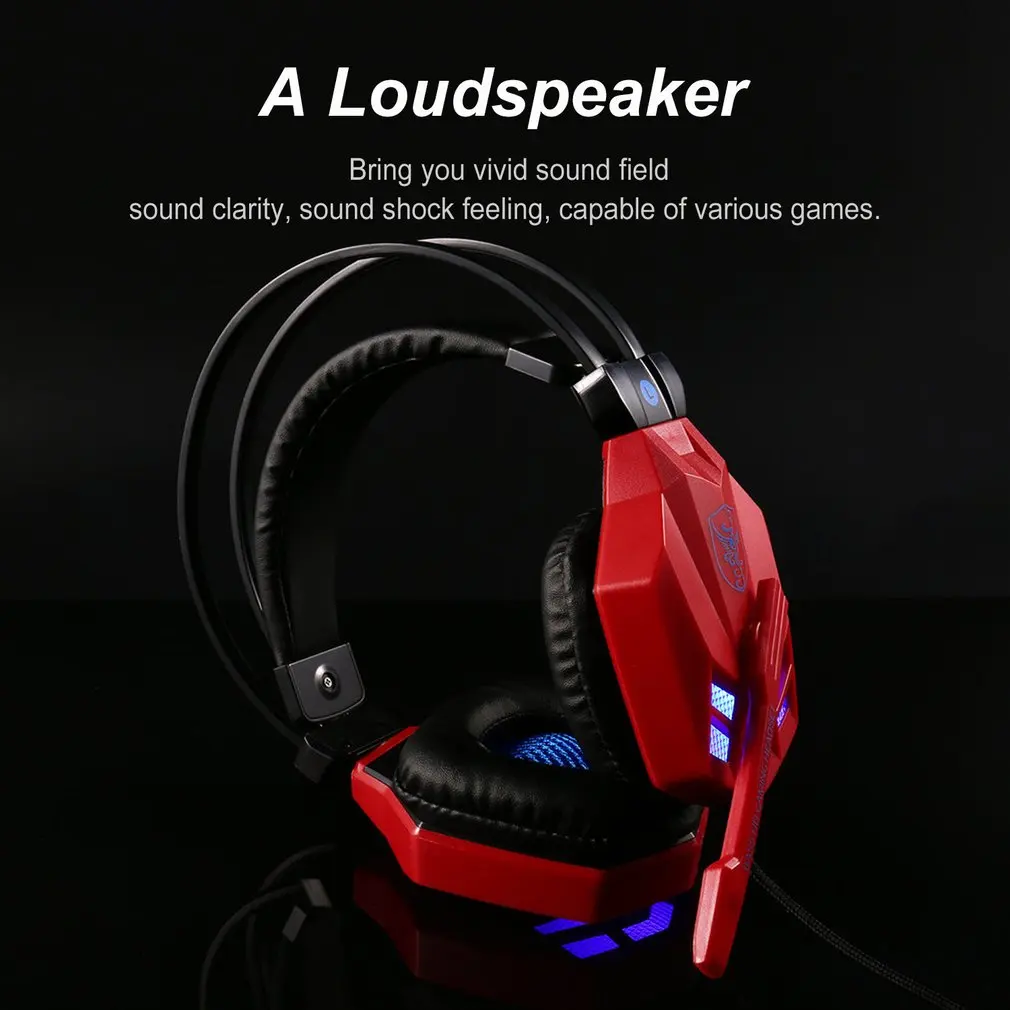 SY850MV Fashionable Design Gaming Headsets Home Office Wired Noise Cancelling Headphone With Microphones For Computers PC