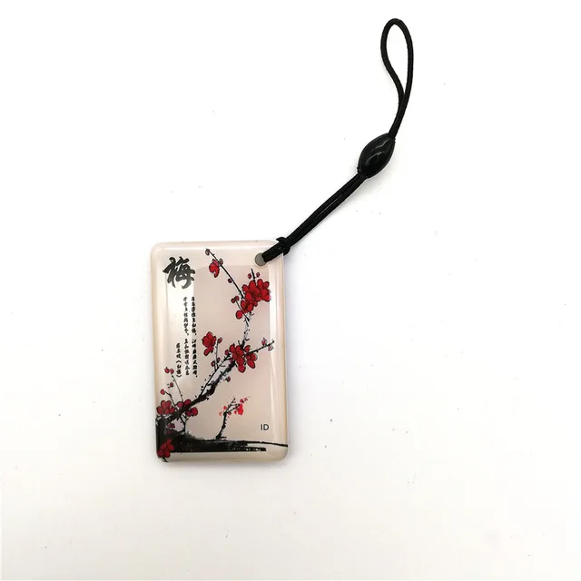 1 шт. EM4305 копировальная перезаписываемая RFID метка может копировать Бесконтактный жетон Брелоки 125 кГц брелок смарт-билетов значок ключи от шкафчика - Цвет: 1pcs