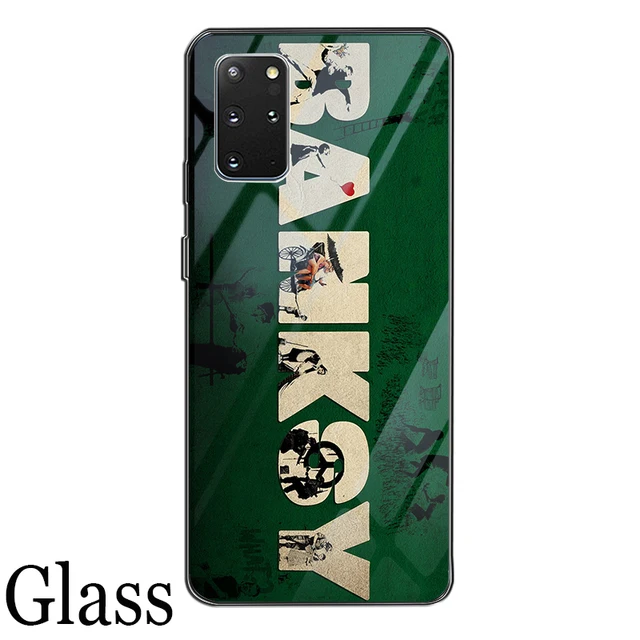 Banksy Art Glass Case for Samsung Galaxy S21 A51 S20 A50 A71 A70 S10 S9 S8 A21S M31 S10e A20 A30 Note 20 10 9 8 Lite Plus Ultra W1091