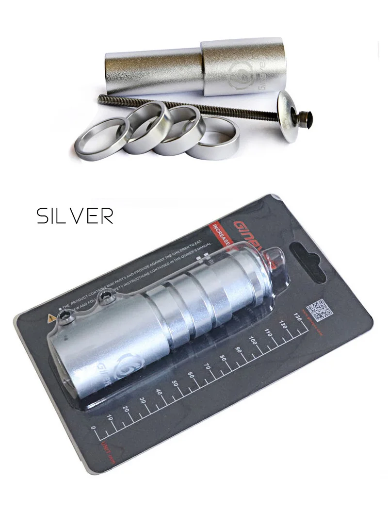 Rallonge de guidon de vélo, extension de tige de fourche de vélo, adaptateur d'extension de guidon de vélo de montagne gamme 15-20 mm