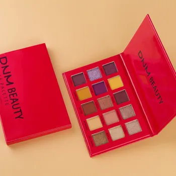 

15 Color Shimmer Matte Eyeshadow Palette Makeup Glitter Powder Pigment Waterproof Diamond Eyeshadow Pallete Nude Makeup Cosmetic