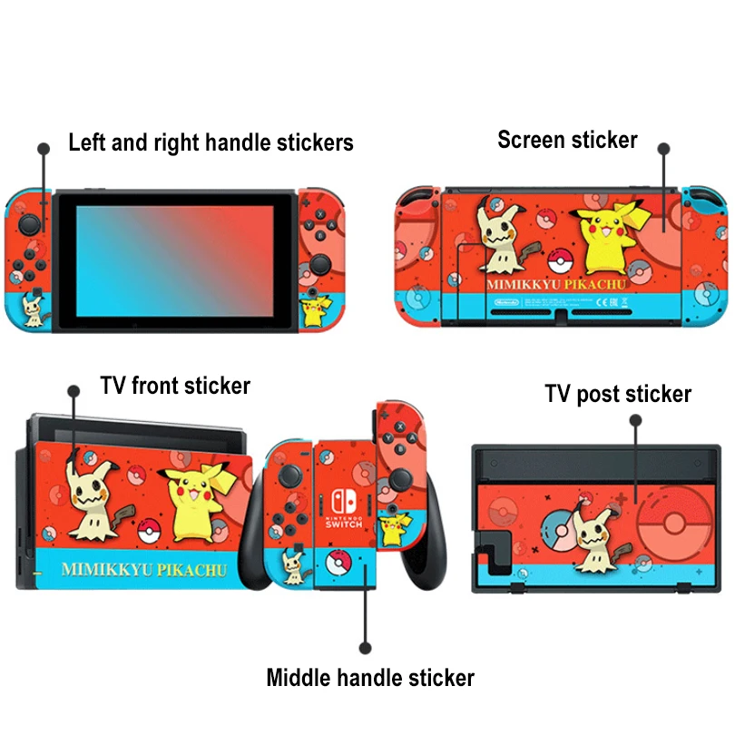 Чехол для виниловой консоли для NS для Nintendo Switch наклейки на кожу контроллер защитные игровые аксессуары