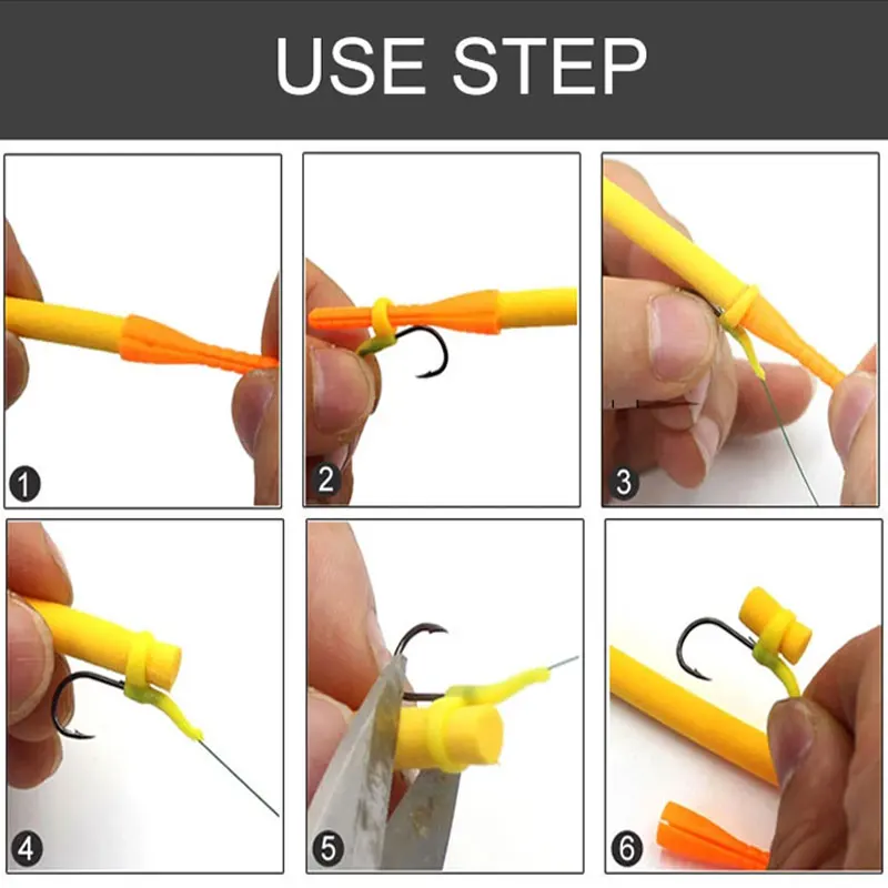1 Box Karpfen Angeln Köder Zig Rig Schaum Stick Für Karpfen Haar Rig Angeln Zubehör Methode Karpfen Feeder Angeln Köder Tackle – Detail 6