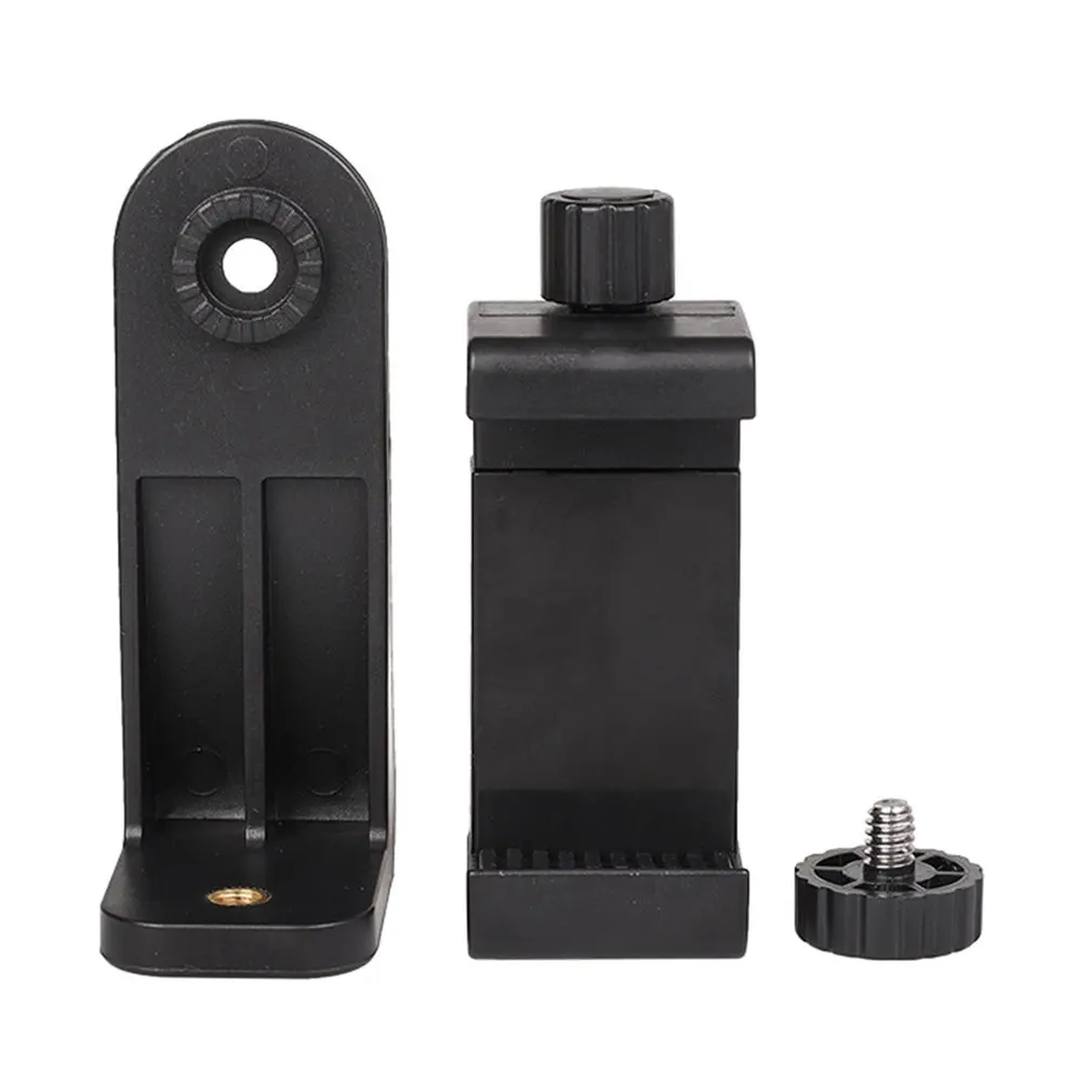 Telefon Stativ Mount Adapter Clip Unterstützung Halter Stehen Vertikale und Horizontale Video Schie