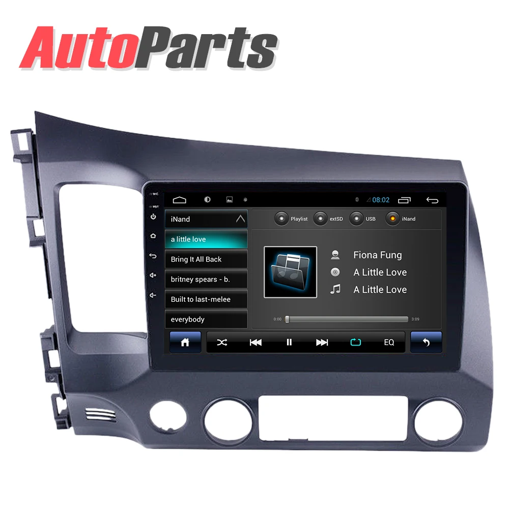 Кукуз автомобильный dvd плеер на основе Android для Honda Civic 2006 2007 2008 2009 2010 GPS