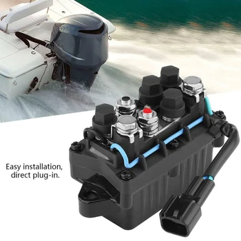 

Durable Engine Replacement Easy Install Direct Fit Relay Outboard 2 Pins Trim Accessories Practical For Yamaha 63p-81950-00-00