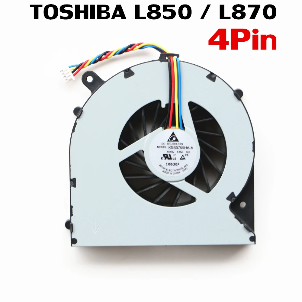 Новый оригинальный вентилятор для ноутбука Toshiba C850 C850D C855D C870 C870D C875 L850 L870 L870D