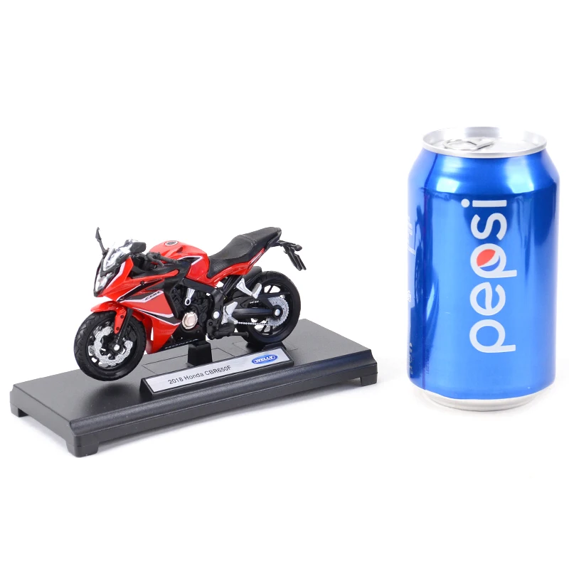 Welly 1:18 Honda CBR650F Die Cast Vehicles Collectible Hobbies Motorcycle Model Toys 5