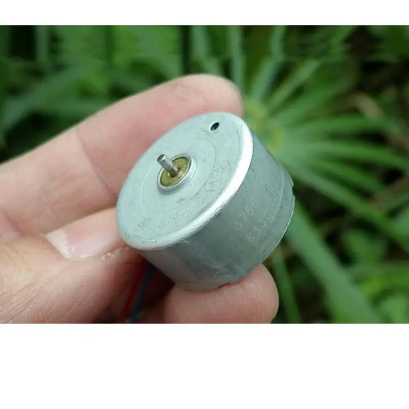 ]Micro Mini 300 DC Motor 6V-9V 7.2V 9V 6500RPM Small Tiny Electric Type Car Boat Ship Model Solar Panel Experiment | Обустройство