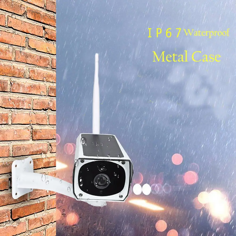 

1080P WIFI Wireless Surveillance Security Camera Video Recorder Waterproof Home Security Camera With Solar Battery Power