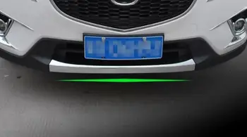 

FIT FOR 2012-2016 mazda CX-5 CX5 CHROME FRONT LOWER BUMPER LIP GRILL COVER INSERT PROTECTOR MOLDING TRIM GRILLE GARNISH GUARD fa