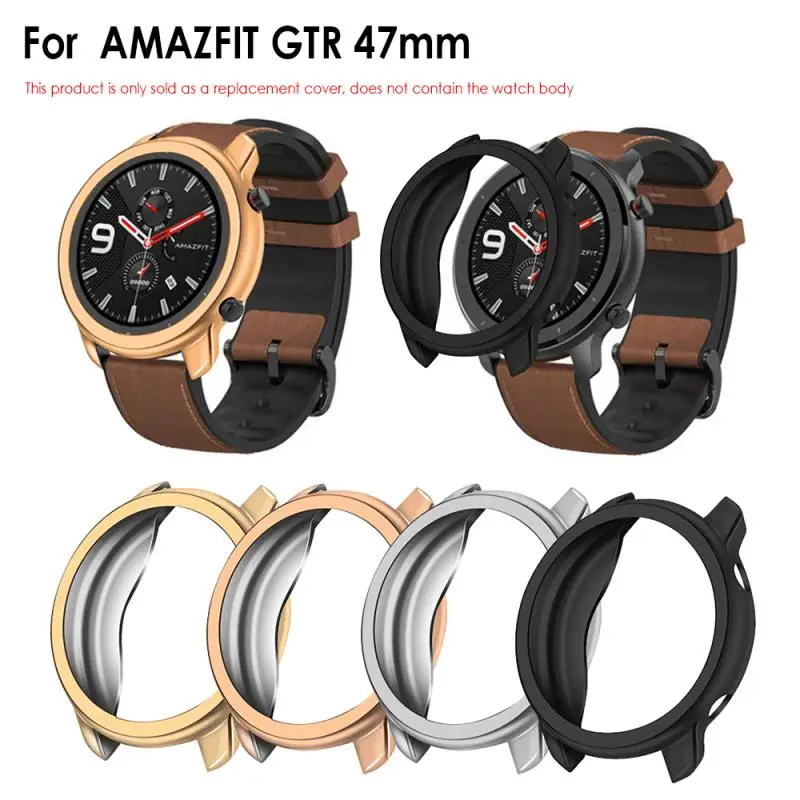 2020 Модный мягкий чехол из ТПУ для часов Xiaomi Huami AMAZFIT GTR защитный жесткая