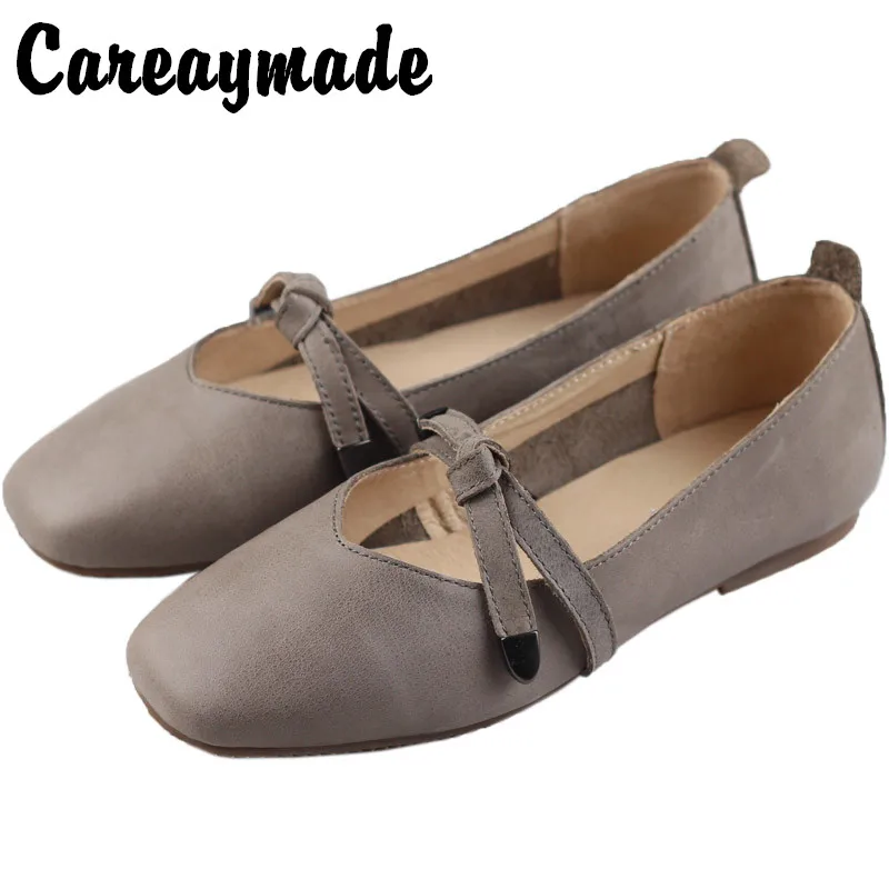 Careaymade-новые ретро-литературные художественные туфли на плоской подошве женская