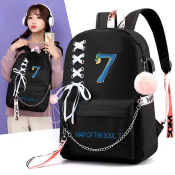 

Casual Oxford Cloth Backpack School Style Middle School Student