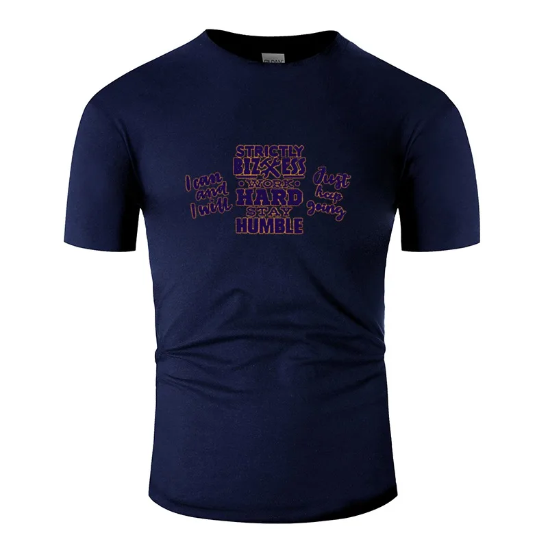 Vintage Strictly Business Work Hard Stay Humble Sbp Logo Mens T-Shirt Round Collar Men Tee Shirt Homme Cotton Top | Мужская одежда