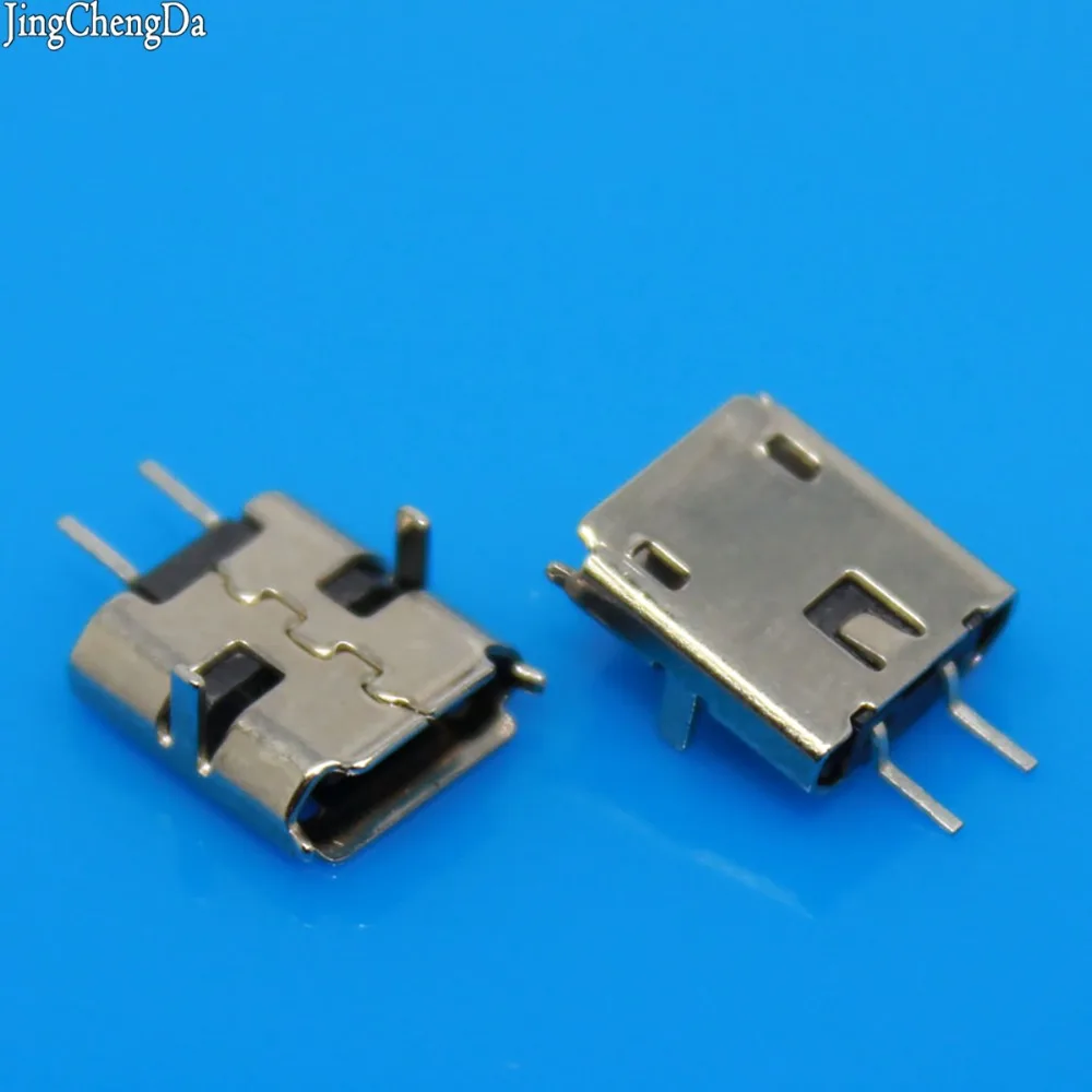 

JCD 1pcs MICRO USB 2 Pin Jack Interface Connector socket SMD SMT pcb dock Plugs DIY parts 2P female plug Mike 2-Pin