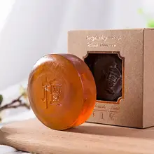 Sandalwood очищающее мыло ручной работы для лица, очищающее средство для лица, управление маслом, ручная работа, усадка пор, бритье, Отбеливающее мыло для ванны