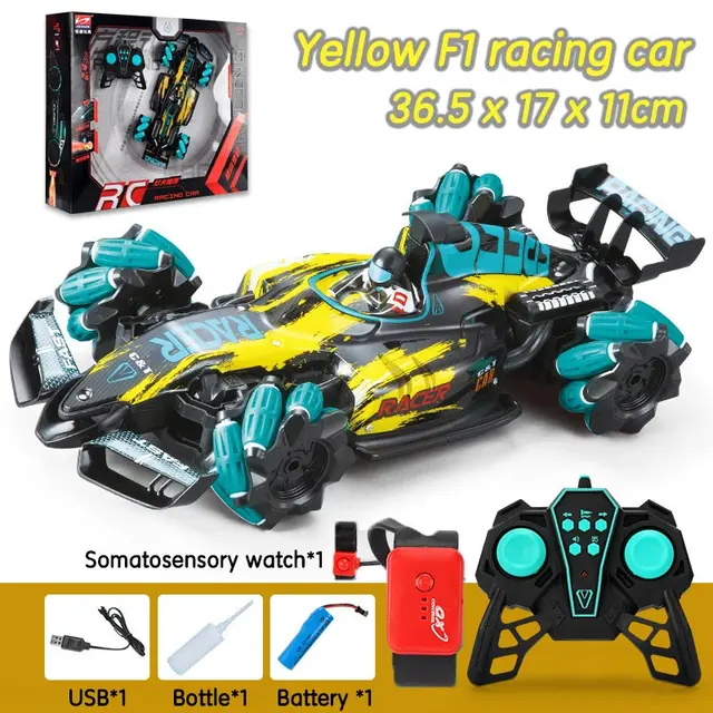 Rose Pensive cavity F1 Rc Car Toys For Children Boy Free Epin Drift Racing Car Electric  Somatosensory Watch Remote Control Sports Car Christmas Gift - Rc Cars -  AliExpress