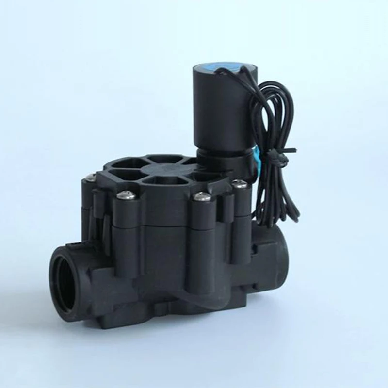 Válvula Solenoide de riego para jardín, válvula solenoide de 1/2 y 3/4, 1 pulgada, 12V/24VAC, para agricultura y paisajismo
