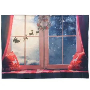 

1pc Christmas Tapestry Creative Funny Wall Tapestry Photo Backdrop Hangings Tapestry Background Cloth for Studio Home
