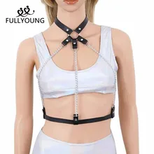 Сексуальное кожаное нижнее белье, подвязка в готическом стиле, ремни, женское нижнее белье, готический стиль, пояс для ног, кожа, клетка, ремни, бюстгальтер, подвязки, боди 6z