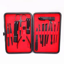 Nordmyra кусачки для маникюра для путешествий-гигиенический набор из нержавеющей стали Портативный 15 шт./компл