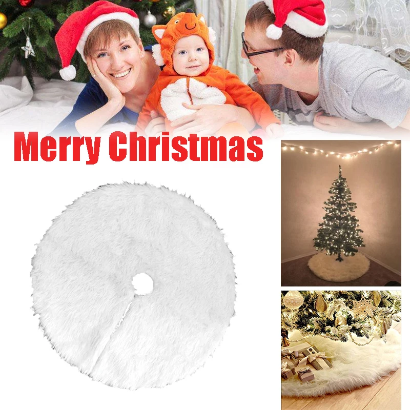 

Lovely Christmas Tree Skirt Decorations Supplies Home Decor Ornament Round