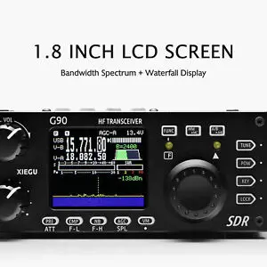 Xiegu G90 кв приемопередатчик 20 Вт SSB/CW/AM/FM 0,5-30 МГц SDR радио W/антенный тюнер