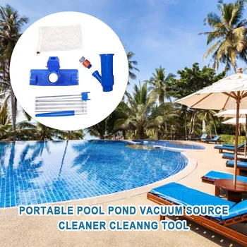 

Quick Connect Pond Spa Portable Pool Cleaner Easy Install Home Hot Tub Fountain Durable Remove Debris Cleaning Tool Suction Head