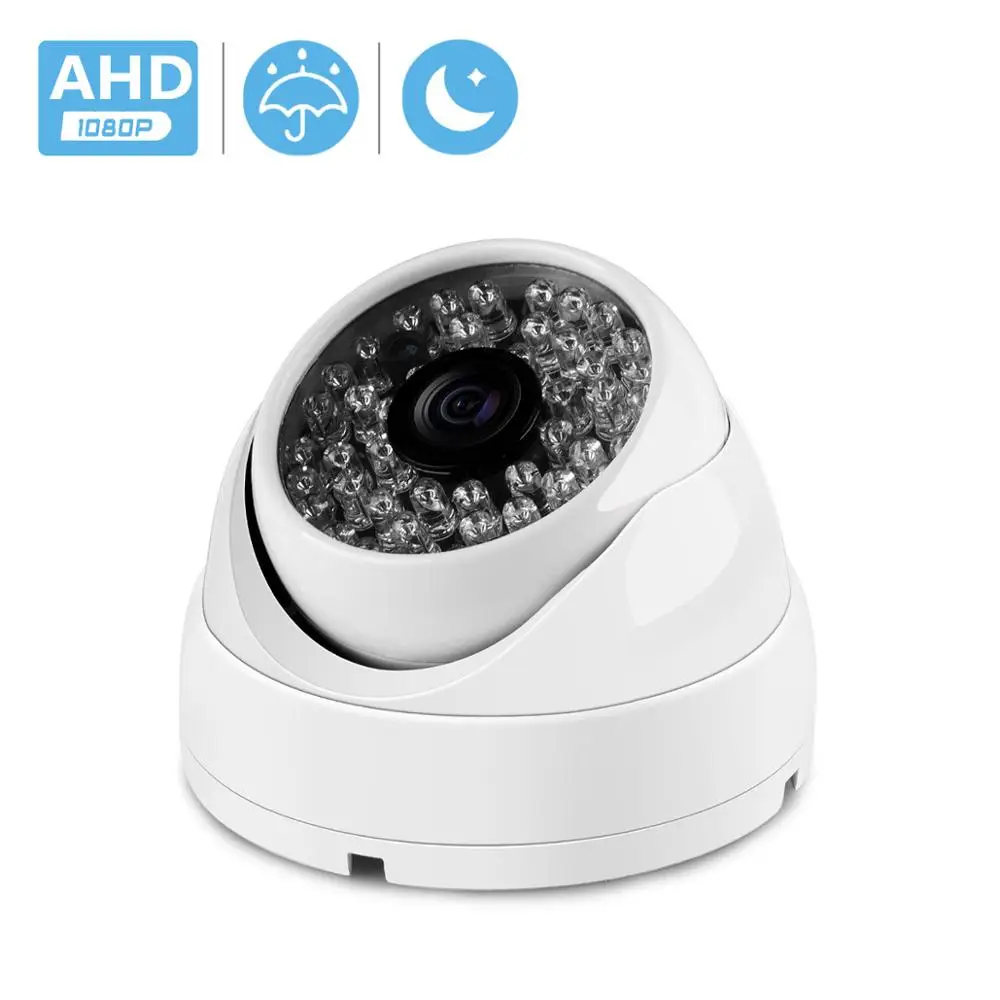 BESDER Антивандальная купольная камера видеонаблюдения AHDH 1080P 1/2.8 ''SONY IMX323 Sensor FULL