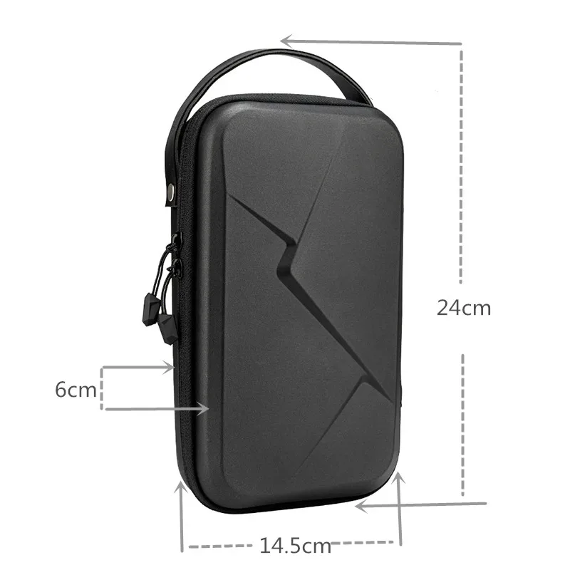 Storage Bag Portable Travel Box Pu Waterproof Big Size Carrying Case
