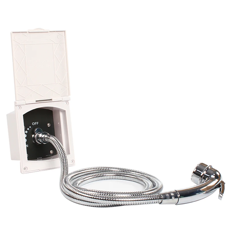 Exterior Shower Box Kit For Caravan RV Boat Motorhome rv shower rv outlet box