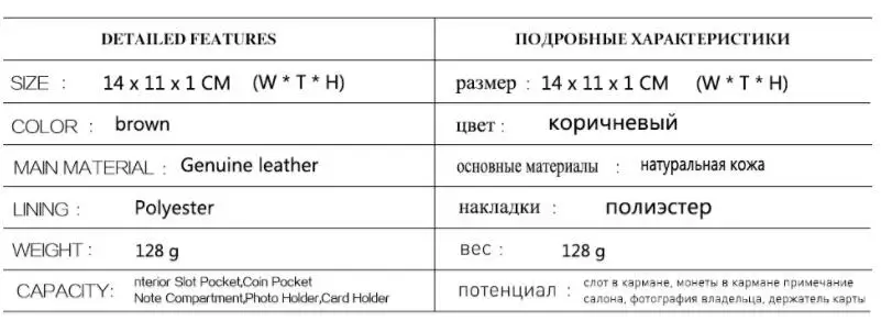 Натуральная кожа модный бумажник для паспорта большая емкость кредитный держатель для карт Портмоне