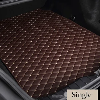 

Leather car trunk mat for PEUGEOT 307SW 308 308GT 5seat 408 508 3008 4008 5008 RCZ 2004-2011 2012-2019s car accessories mats