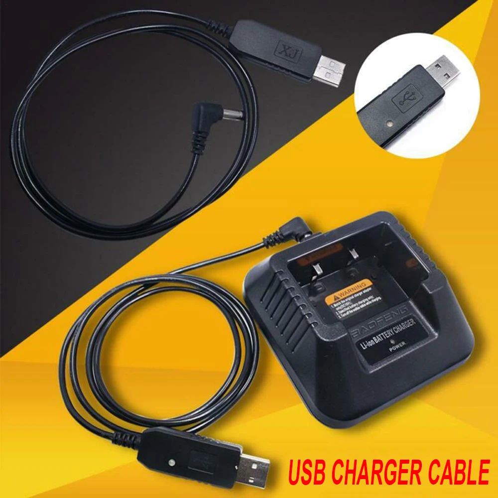 Зарядное устройство USB кабель для UV5R UV82 BFF8 hp UV82 hp UV9R Беспроводная рация бренд и высокое качество