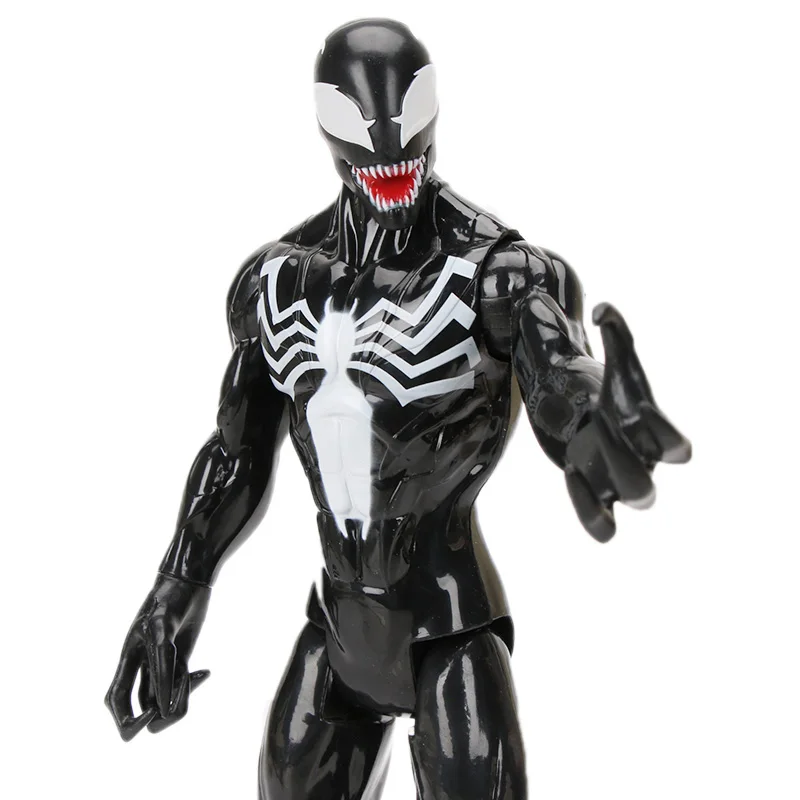 Set of 2 Marvel Venom Titan Hero Series Venom Thor Figure 30cm Marvel Avengers Spider man Action Figure Collectible Model Dolls