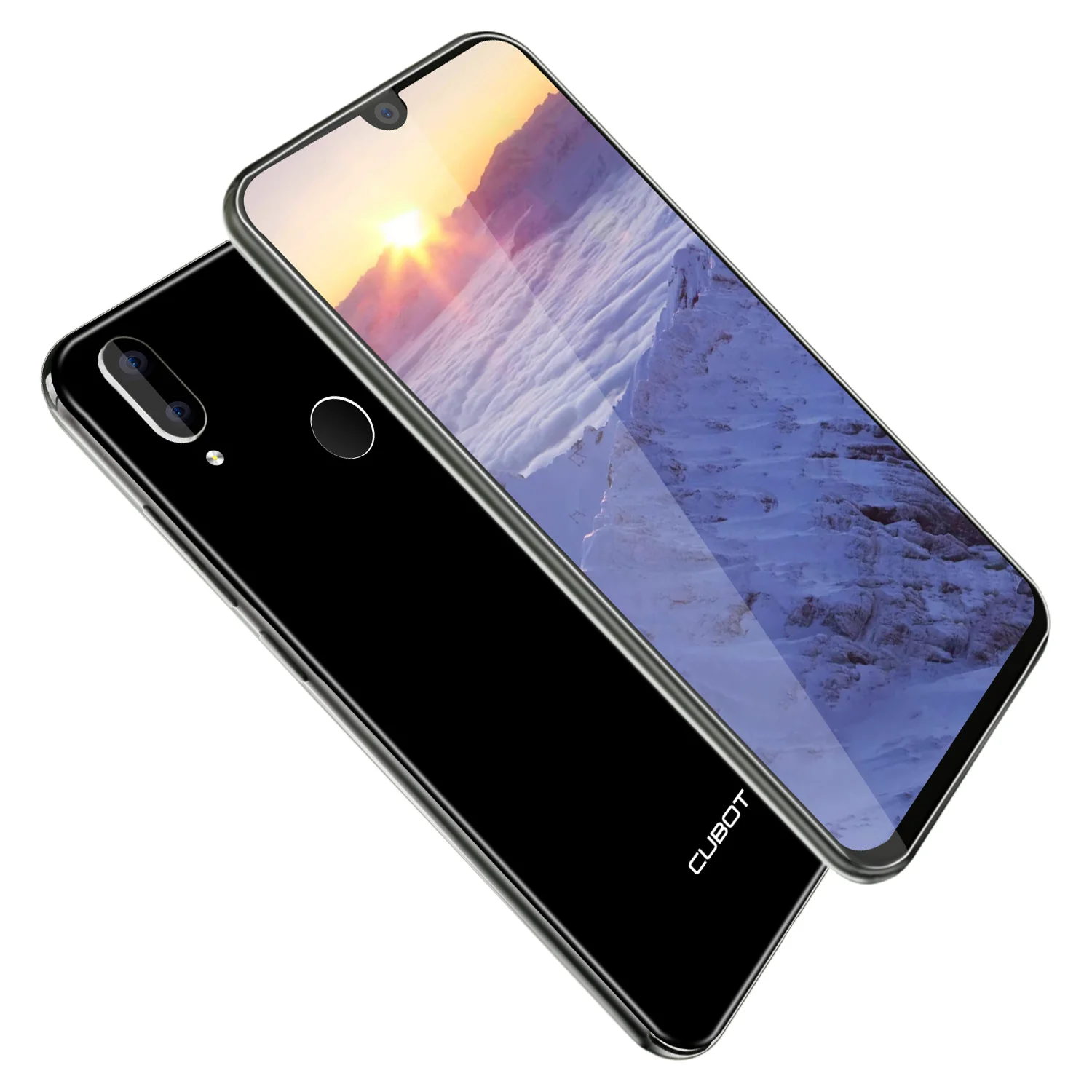  Cubot R19 3GB+32GB Smartphone 5.71'' Android 9.0 Quad Core Fingerprint Water Drop Screen Face ID Mo