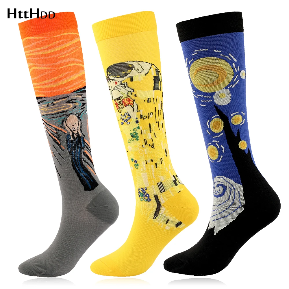 

Personalized Men's and Women's Calf Socks Stockings Compression Socks Nylon Stovepipe Sport Socks Compression Socks for Marathon