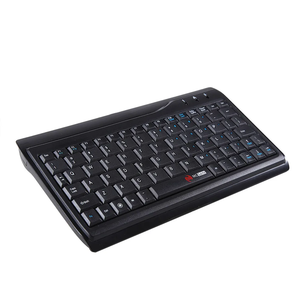 MC-Siate Ultra Slim 78 Key Wired USB Mini PC Keyboard for PC Apple Mac Laptop Desktop Office Entertainment Laptop Silent Keys-4