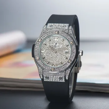 

NEW HUBLOT Luxury Brand quartz Mens Watches Quartz Watch Stainless Steel Strap men's wristwatch classic business dress watch