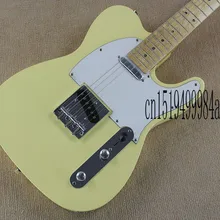 Горячее предложение! Распродажа! Гитара высокого качества молочно-желтая гитара электрическая гитара@ 4