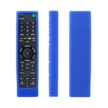 

Remote Control Case Silicone Cover Shockproof Protector Washable Skin for Sony RMF-TX200C 210 211 TV Voice Controller