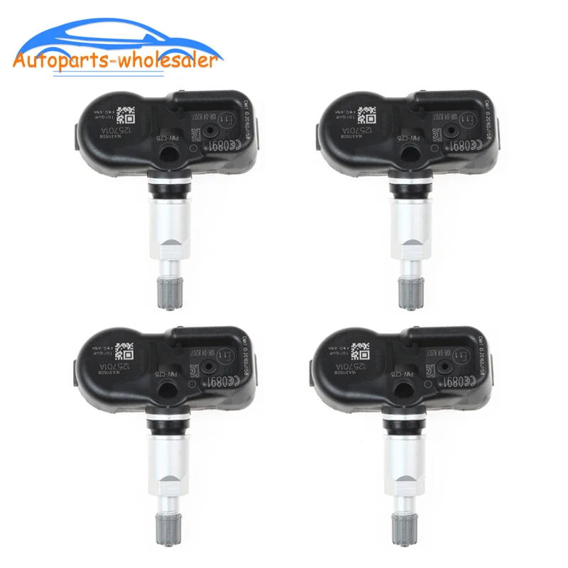 4 шт. 433 МГц для Toyota Land Cruiser Prado 2017-2023 Φ Camry Lexus TPMS датчик давления в шинах 42607-48020 4260748020