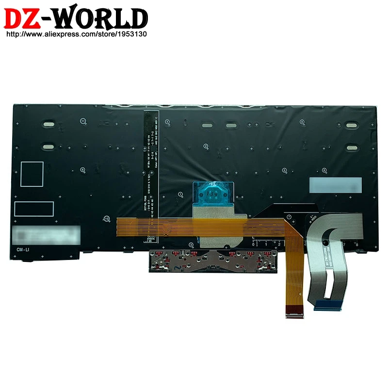 Retroiluminado para Lenovo Novo Original Inglês Teclado Thinkpad T14 P14s Gen 1 Portátil 5n20v43904 5n20v44048 5n20v44192 5n20v43760 Eua - Imagem 2