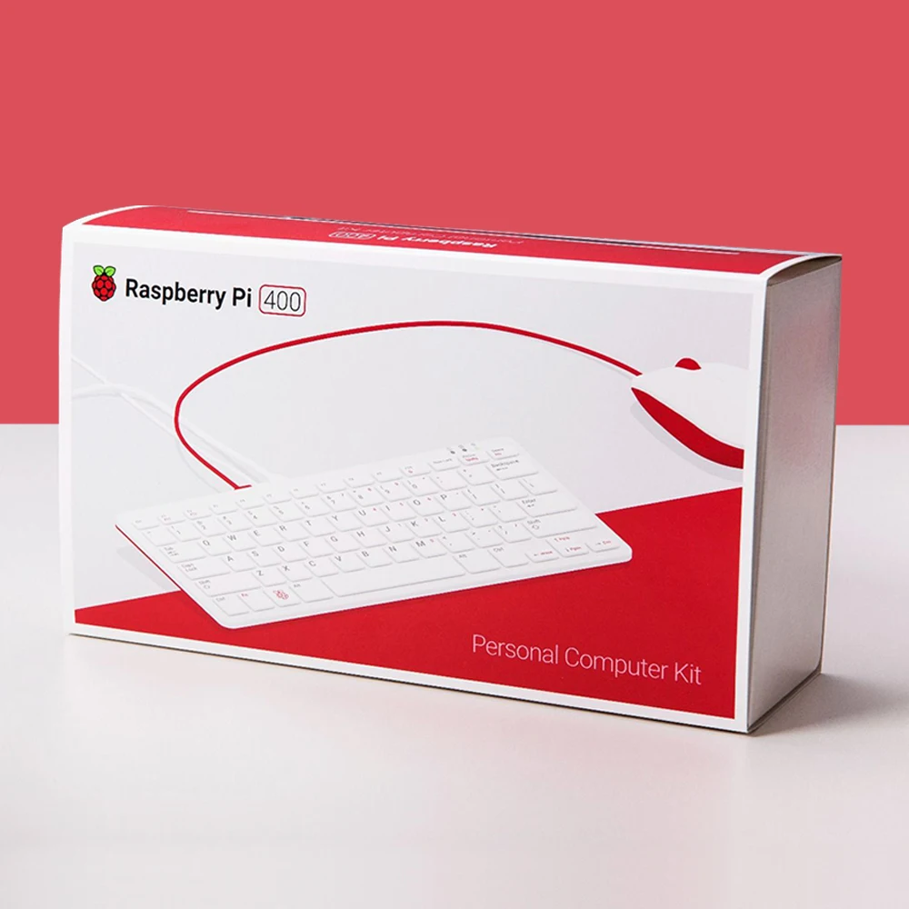 Новый персональный компьютерный набор Raspberry pi 400 компактная клавиатура со