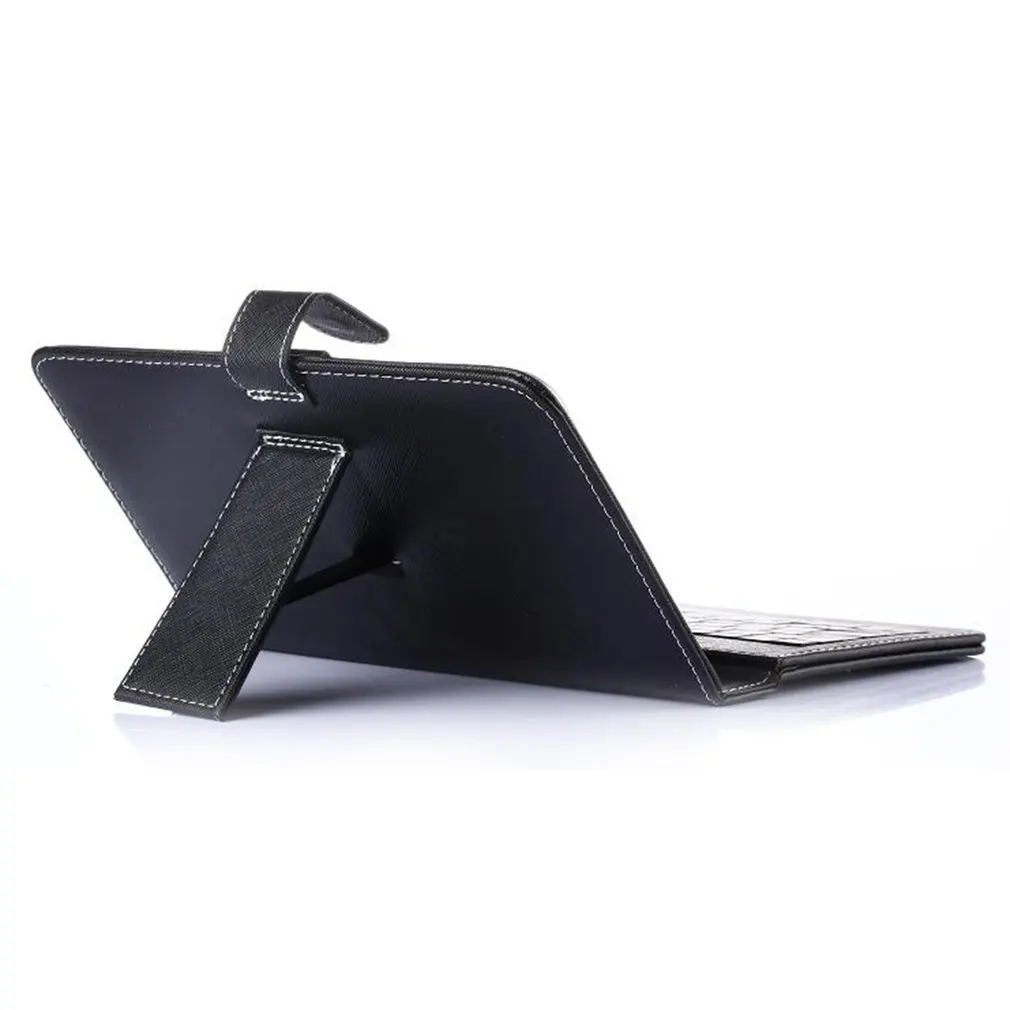 7 дюймов чехол из искусственной кожи чехол USB клавиатура для Android Windows Tablet