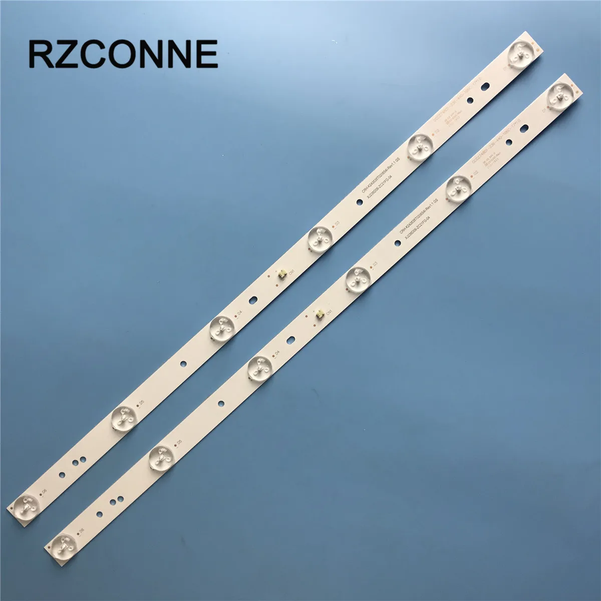 

2pcs LED backlight lamp kit 6 lamp for XJ236D06-ZC21FG-04 303XJ236035 CRH-K243535T020654I-Rev1.1 GS 440mm